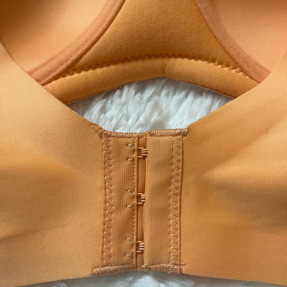 Ashley Stewart Lace Side Smoothing Wireless Bra Papaya 38D - Picture 12 of 16